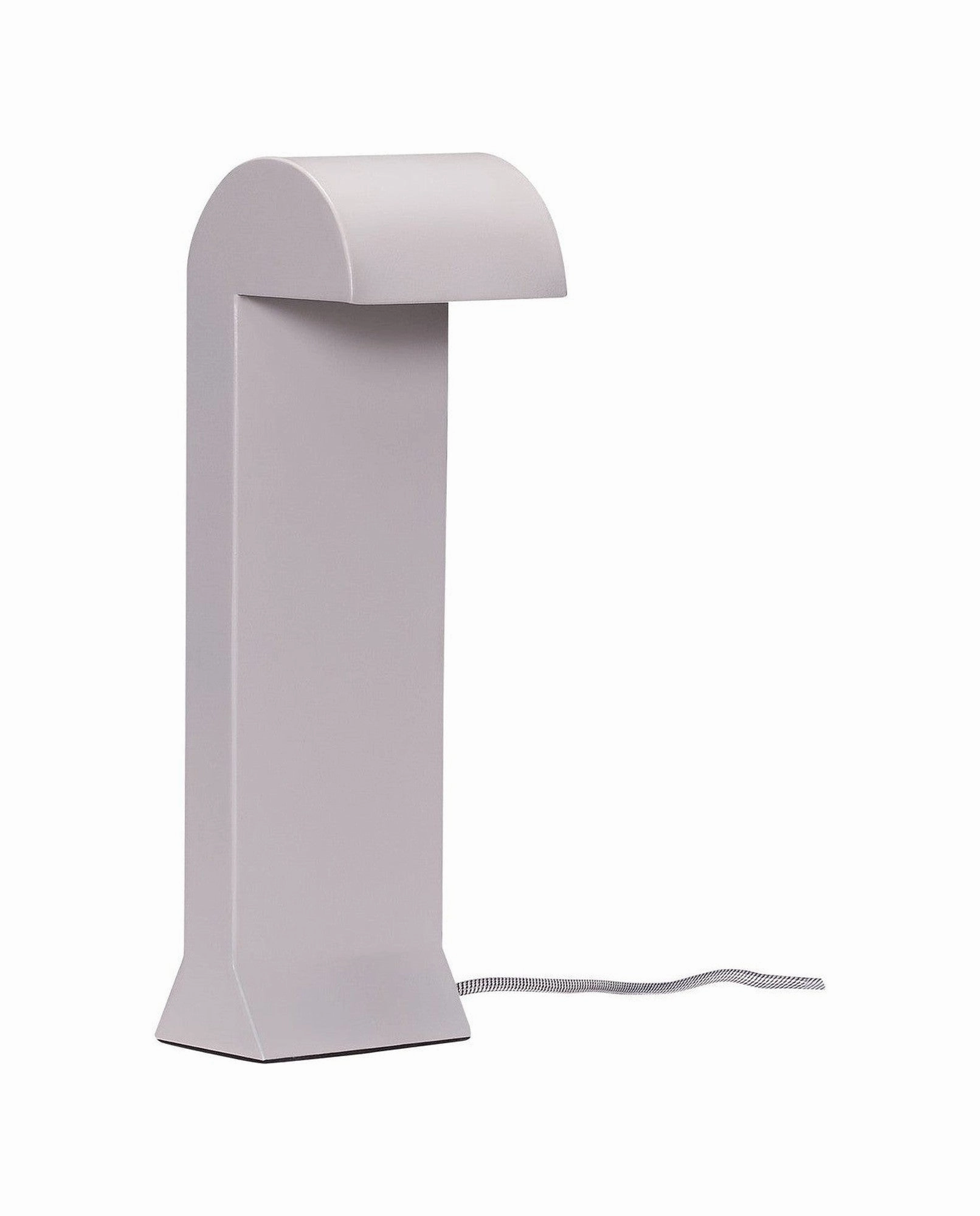 Hbsch Soothe Table Lamp, Light Grey designer outdoor lamp