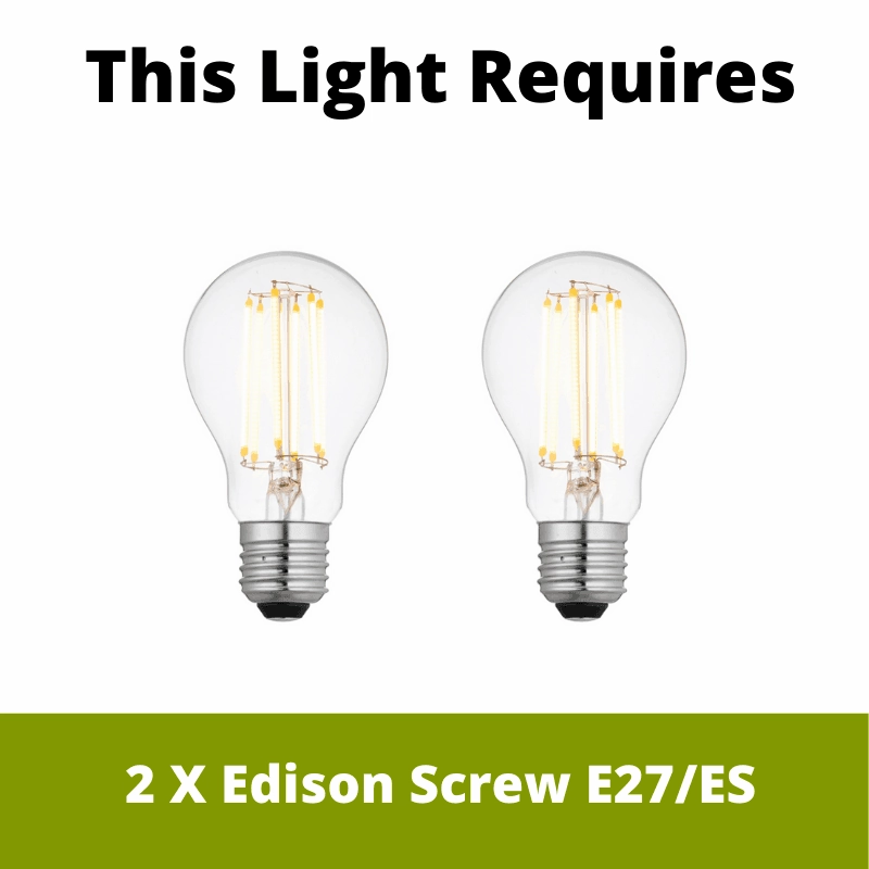 Heaton 2 Light Brushed Silver & Gold Flush Ceiling Light