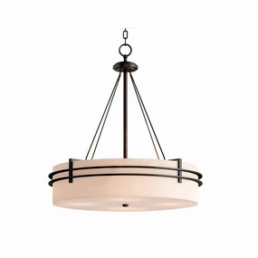 Heddle Chandelier flowerpot LED lamp
