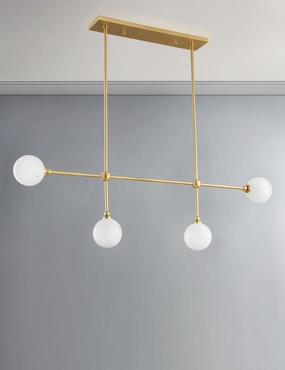 Helia Linear Chandelier vintage desk lamp