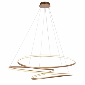 Helice Extra Large Spiral Gold Modern LED Pendant Light modern ceiling lamp