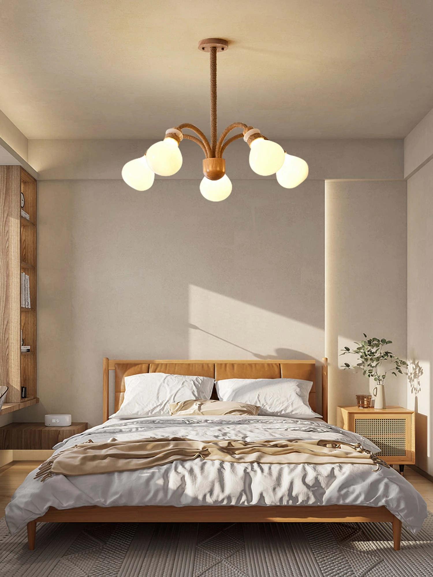 Hemp Rope Chandelier