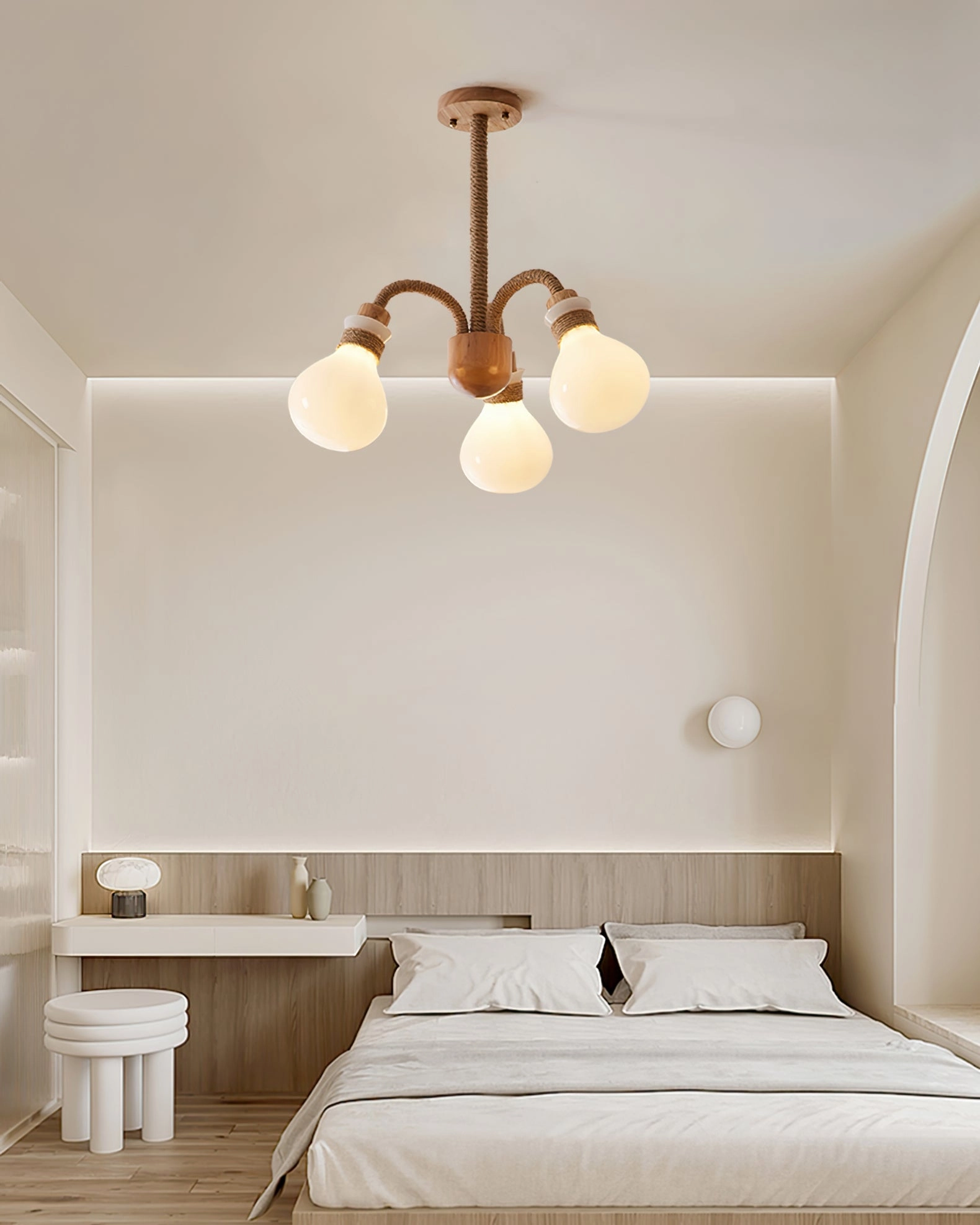 Hemp Rope Chandelier