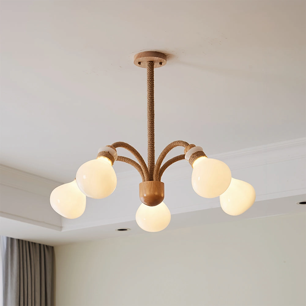 Hemp Rope Chandelier