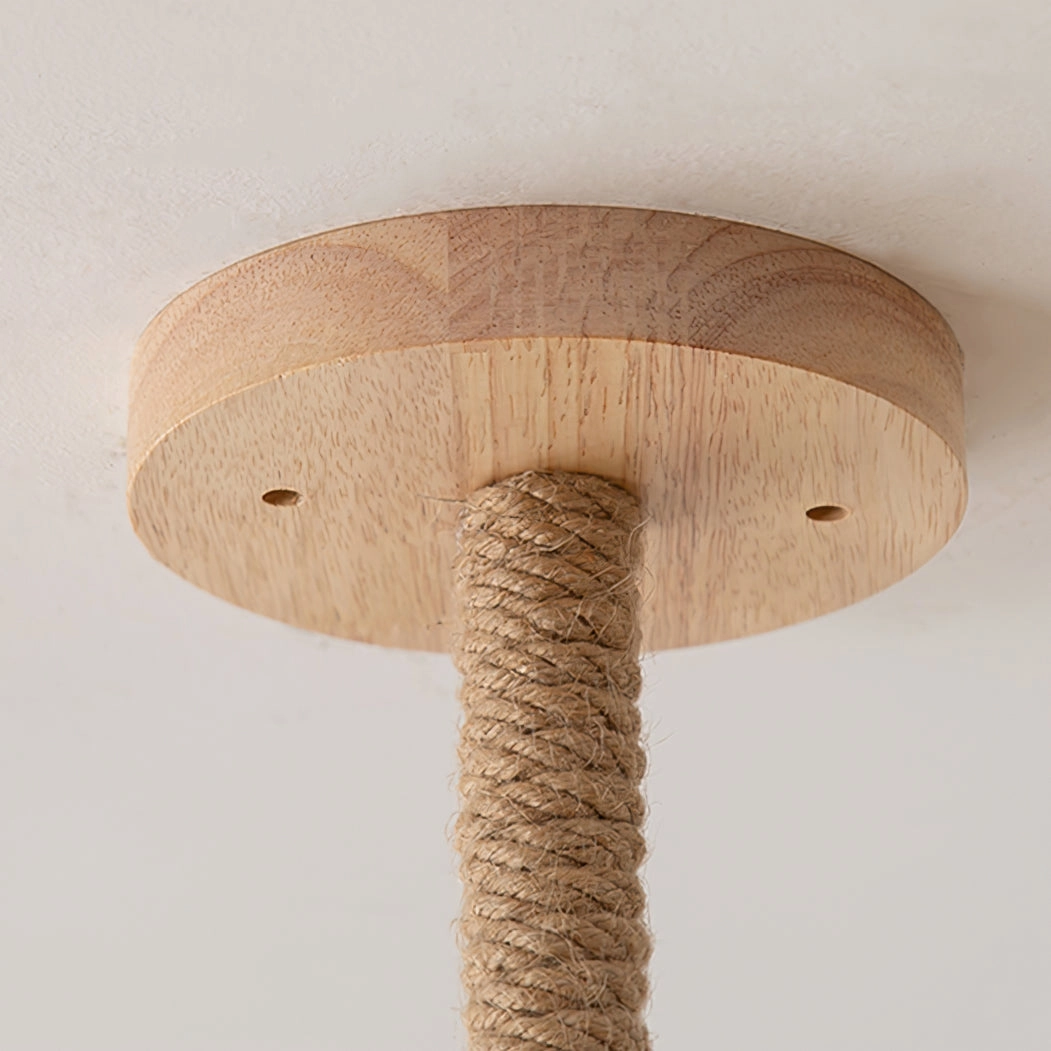 Hemp Rope Chandelier