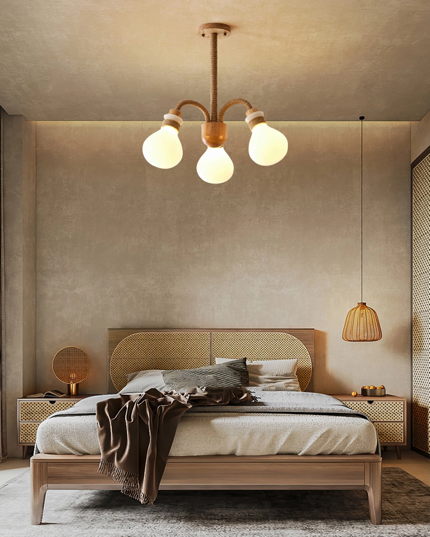 Hemp Rope Chandelier