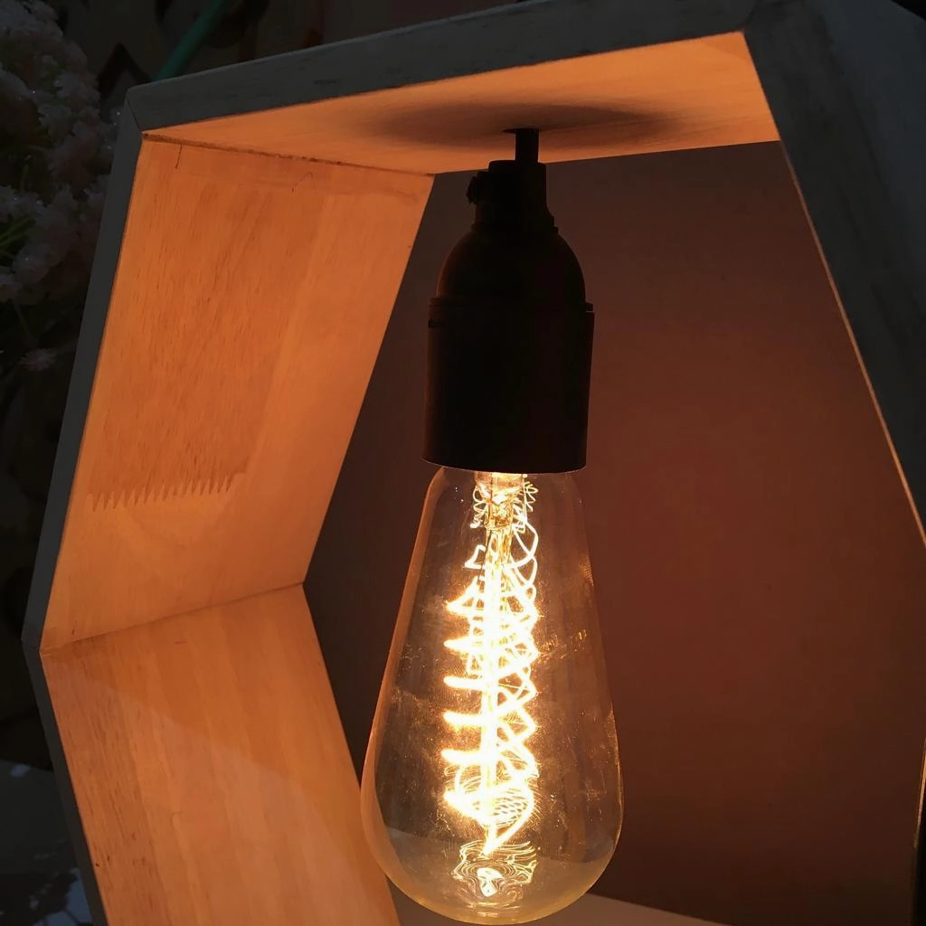 Hexagon Design Table Lamp /Hanging Lamp By Miza