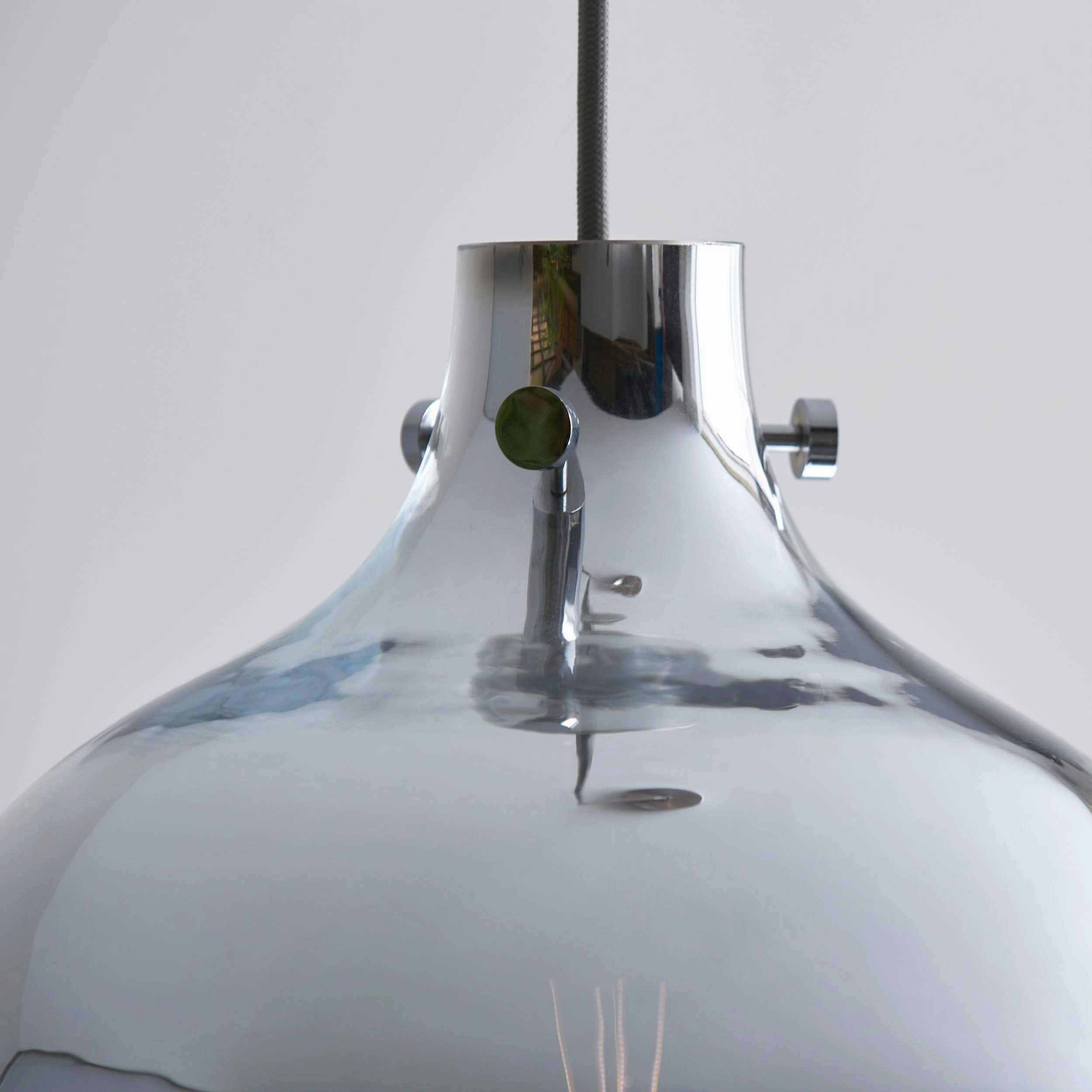 Highgate Nickel Ceiling Pendant With Metallic Ombre Finish