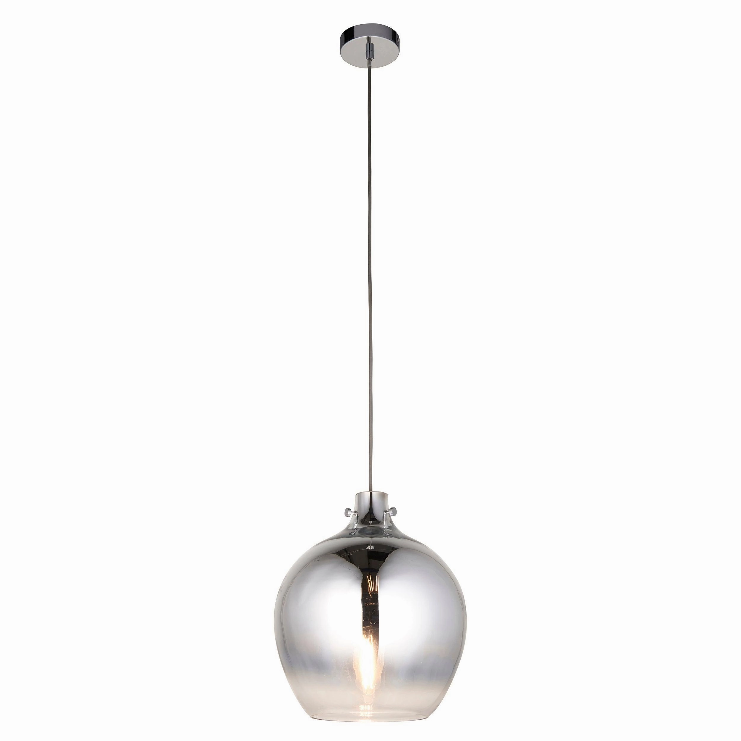 Highgate Nickel Ceiling Pendant With Metallic Ombre Finish