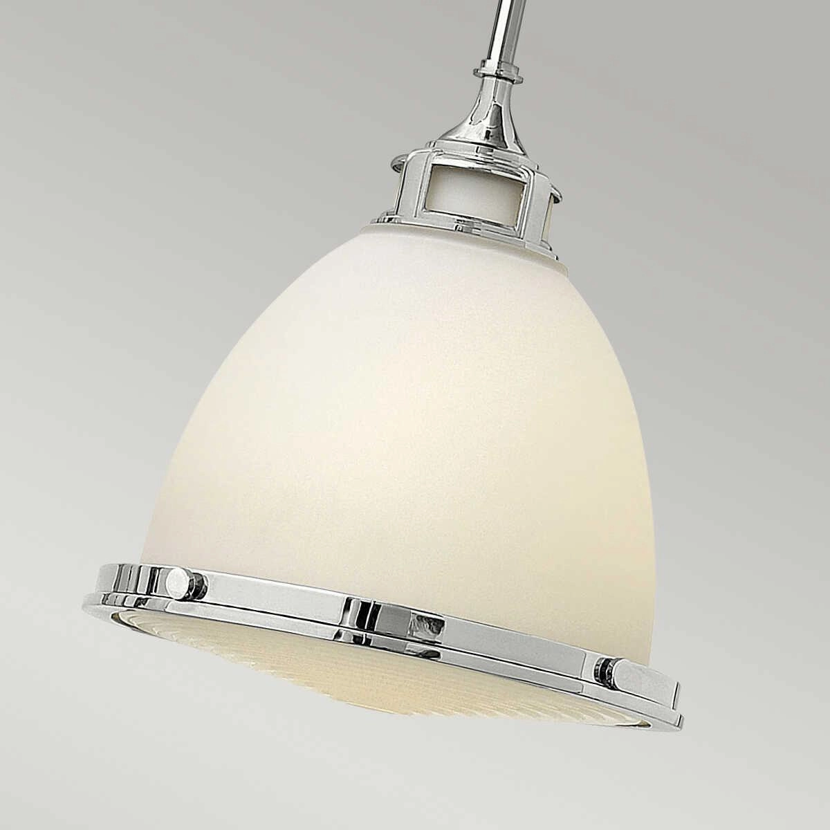 Hinkley Amelia Chrome Art Deco Ceiling Light