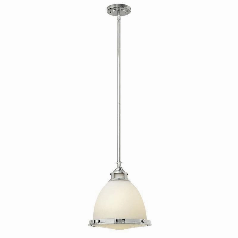 Hinkley Amelia Chrome Art Deco Ceiling Light modern ceiling lamp
