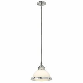 Hinkley Amelia Chrome Small Art Deco Ceiling Light modern ceiling lamp