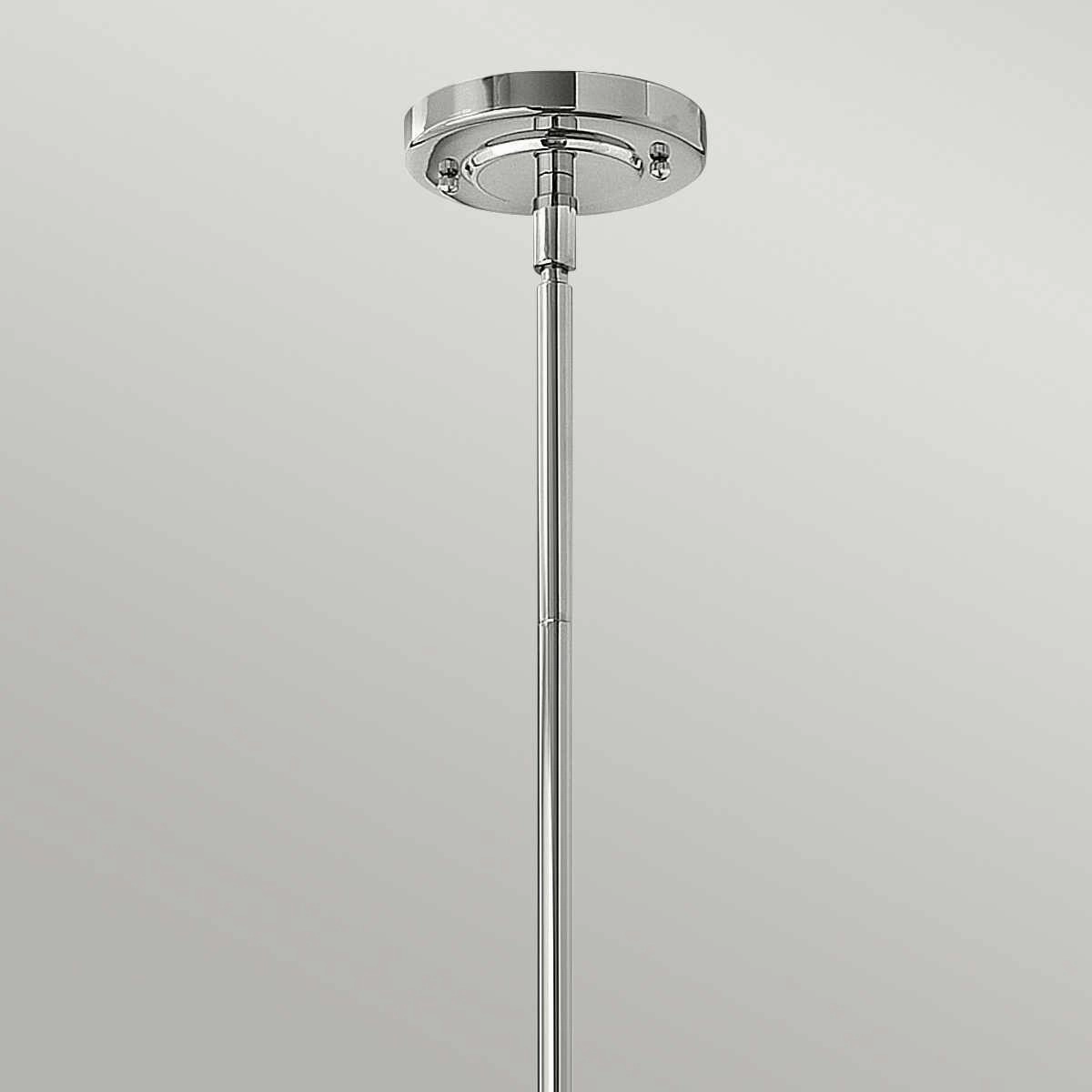 Hinkley Amelia Chrome Small Art Deco Ceiling Light