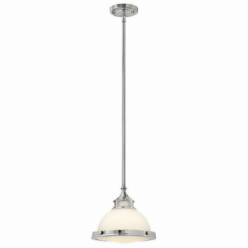 Hinkley Amelia Chrome Small Art Deco Ceiling Light modern ceiling lamp