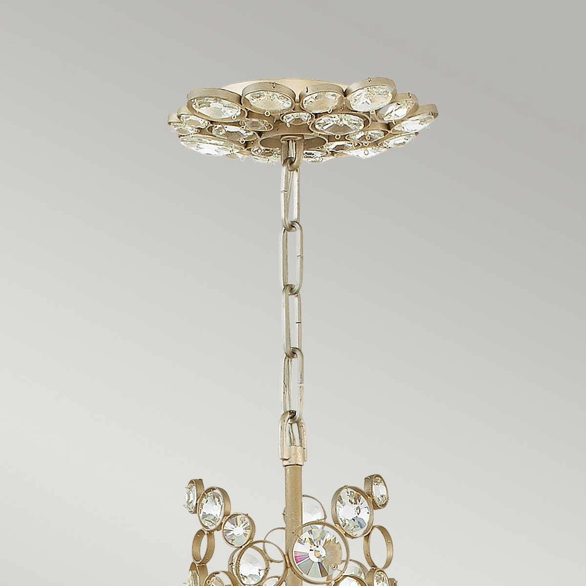Hinkley Anya Two Tier Silver Pendant Ceiling Light