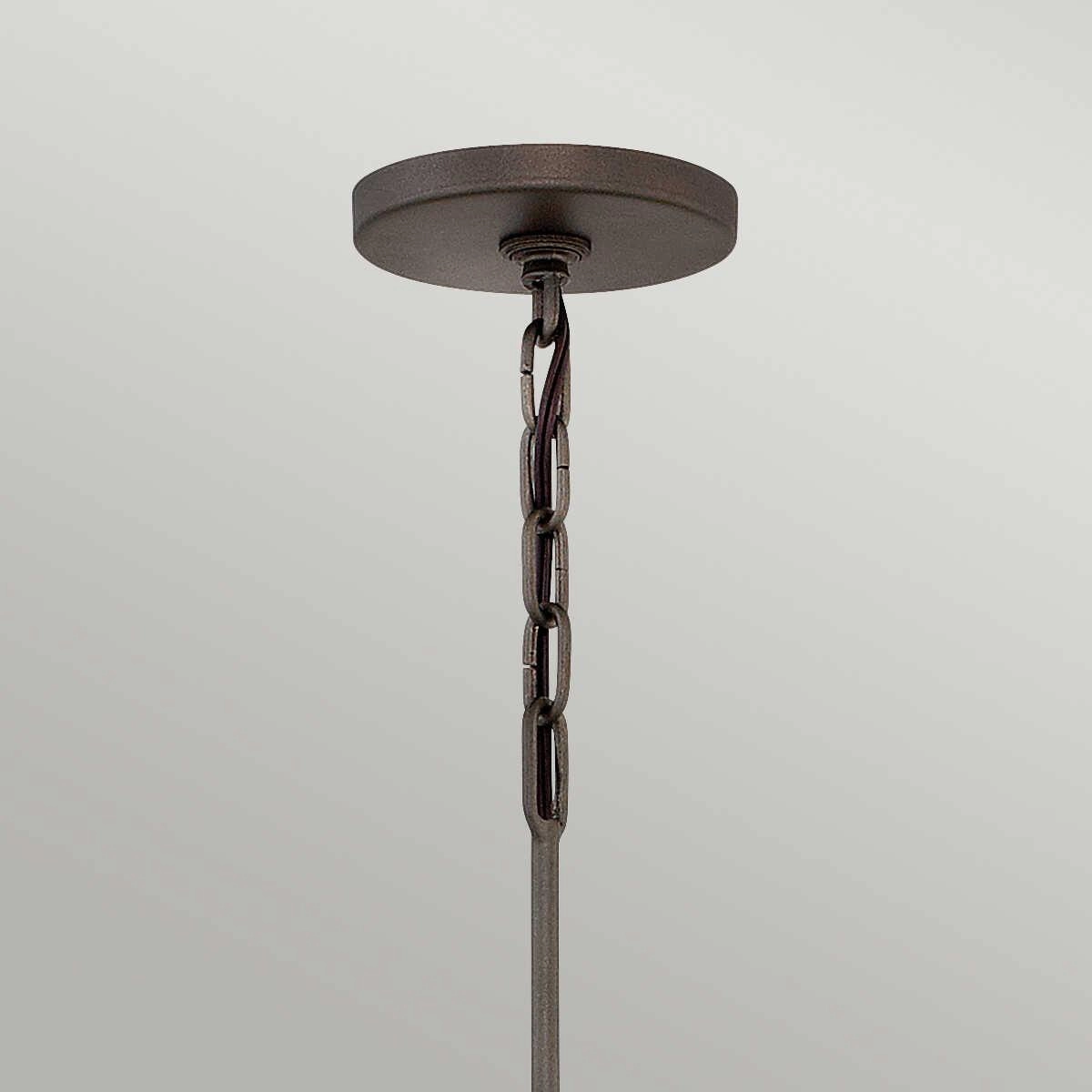 Hinkley Astrid 3 Light Matte Bronze Pendant Chandelier