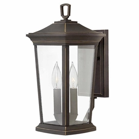 Hinkley Bromley Medium Rubbed Bronze Outdoor Wall Light outdoor wall lamp