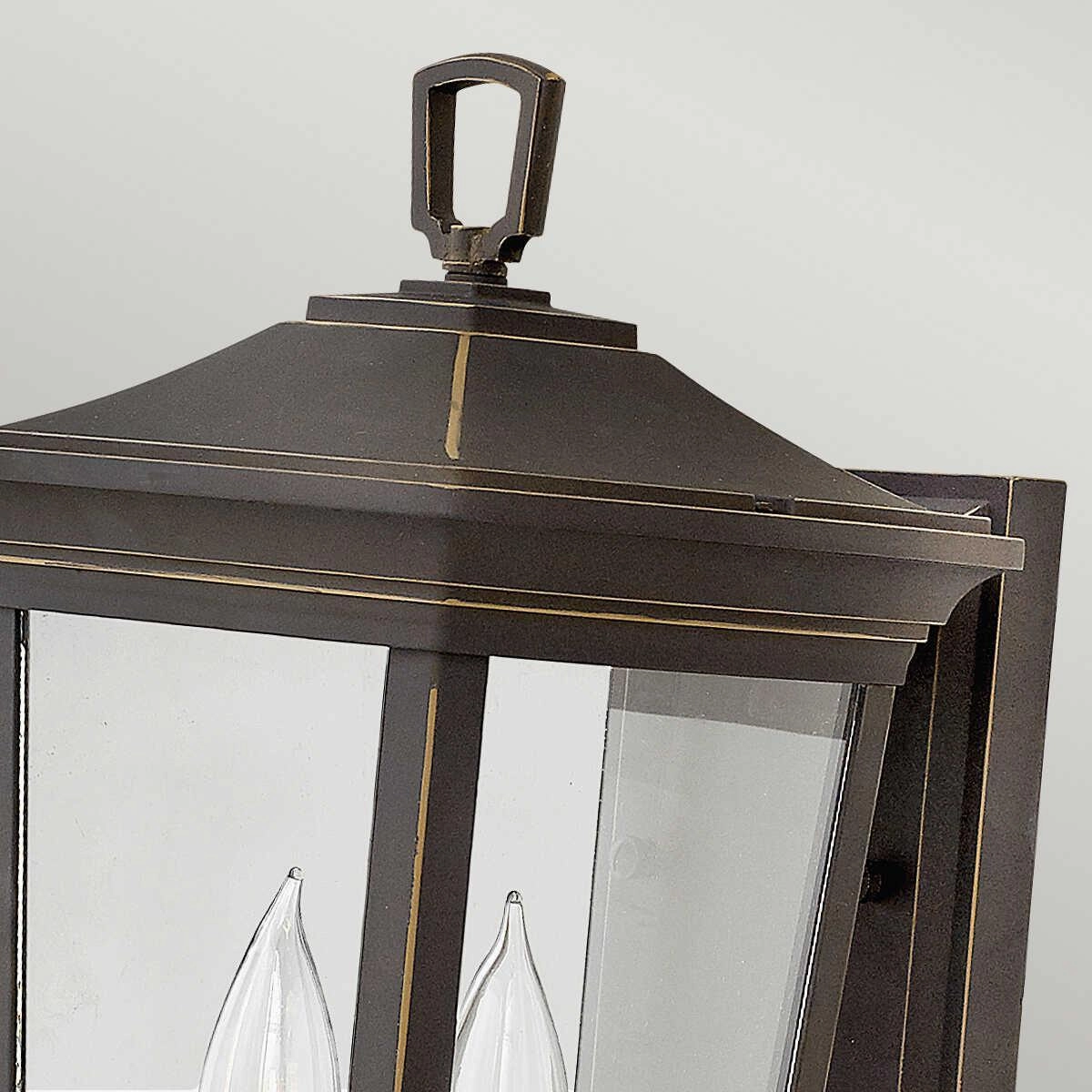 Hinkley Bromley Medium Rubbed Bronze Outdoor Wall Light