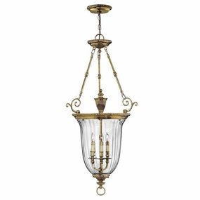 Hinkley Cambridge Solid Brass Large Ceiling Lantern 3 Light modern ceiling lamp