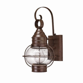 Hinkley Cape Cod Sienna Bronze Small Outdoor Wall Light outdoor wall lamp