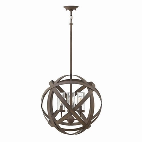 Hinkley Carson Outdoor 3 Light Pendant outdoor wall lamp