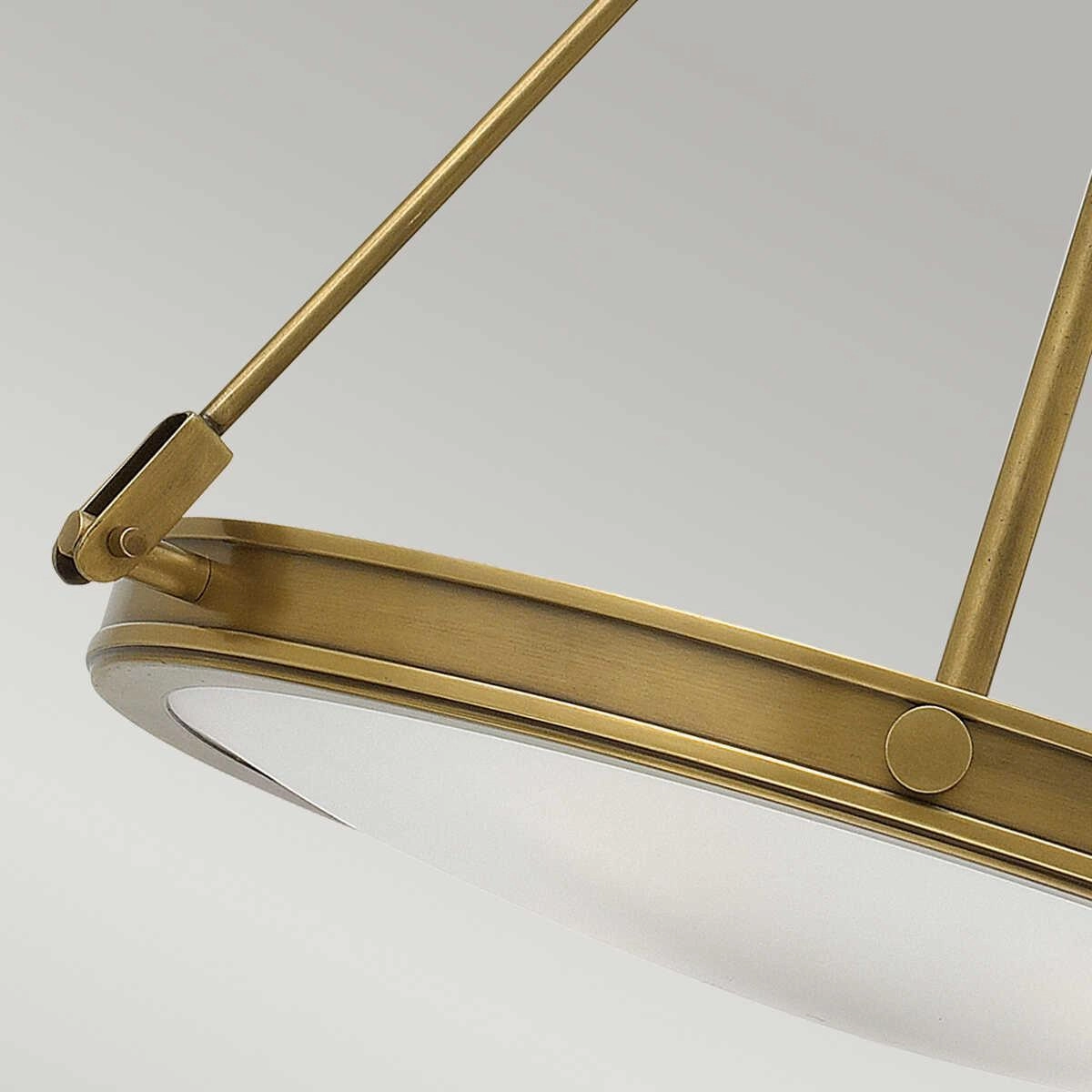 Hinkley Collier 4 Light Brass Pendant Ceiling Light