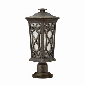 Hinkley Enzo Bronze Outdoor Pedestal Light outdoor wall lamp