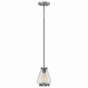 Hinkley Finley 1 Light Chrome Mini Pendant Ceiling Light minimalist ceiling light
