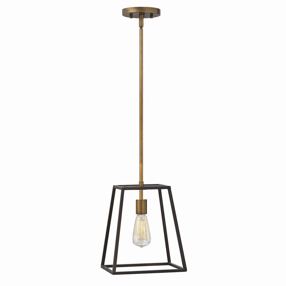 Hinkley Fulton 1 Light Bronze Pendant Ceiling Light minimalist ceiling light