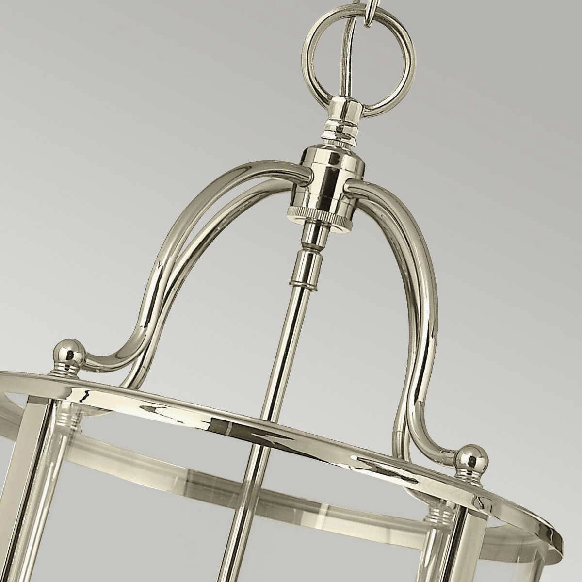 Hinkley Gentry 4 Light Medium Polished Nickel Pendant