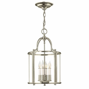 Hinkley Gentry 4 Light Medium Polished Nickel Pendant modern ceiling lamp