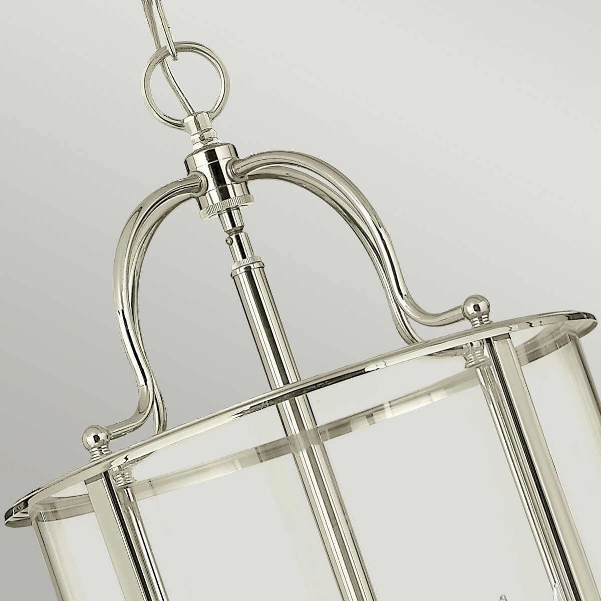 Hinkley Gentry 6 Light Large Polished Nickel Pendant