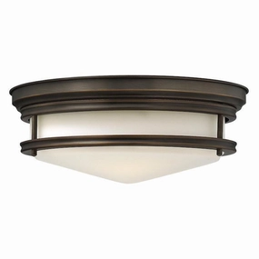 Hinkley Hadley Bronze Art Deco Flush Ceiling Light simple ceiling design light