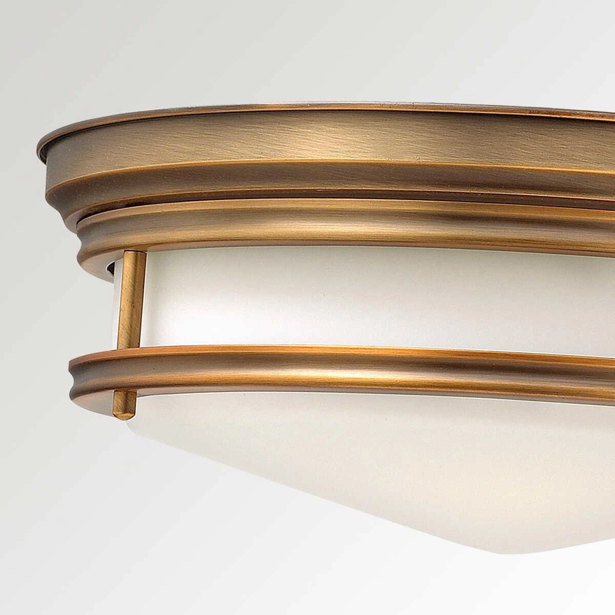 Hinkley Hadley Brushed Bronze Flush Ceiling Light