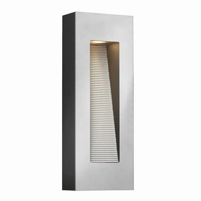 Hinkley Luna Medium Titanium Outdoor Wall Light outdoor wall lamp