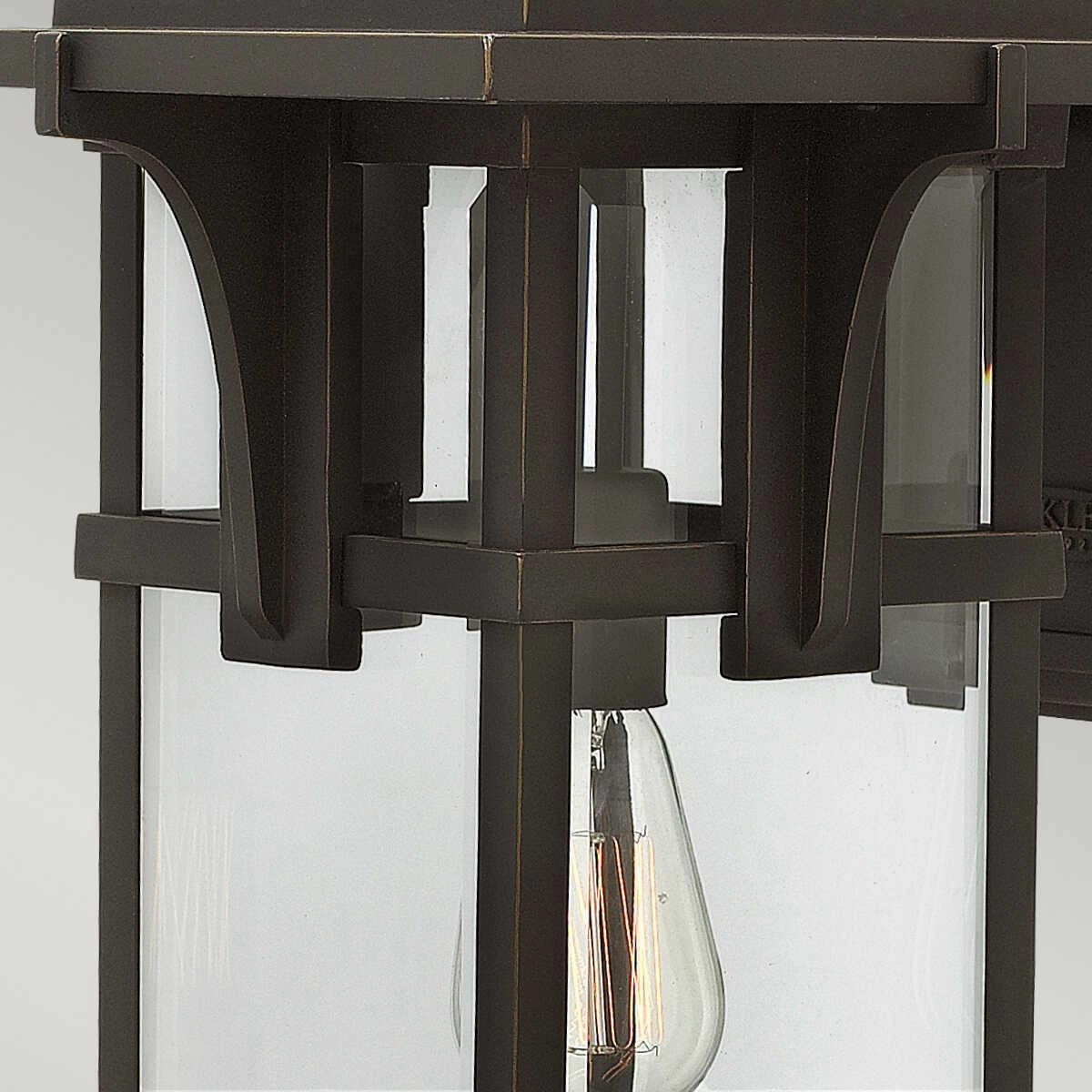 Hinkley Manhattan Oil Rubbed Bronze Large Outdoor Wall Light