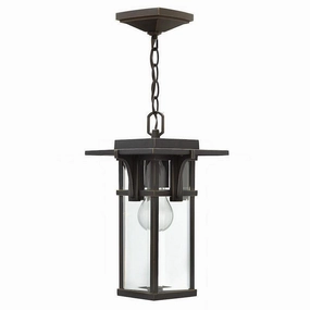 Hinkley Manhattan Oil Rubbed Bronze Outdoor Pendant Light outdoor wall lamp
