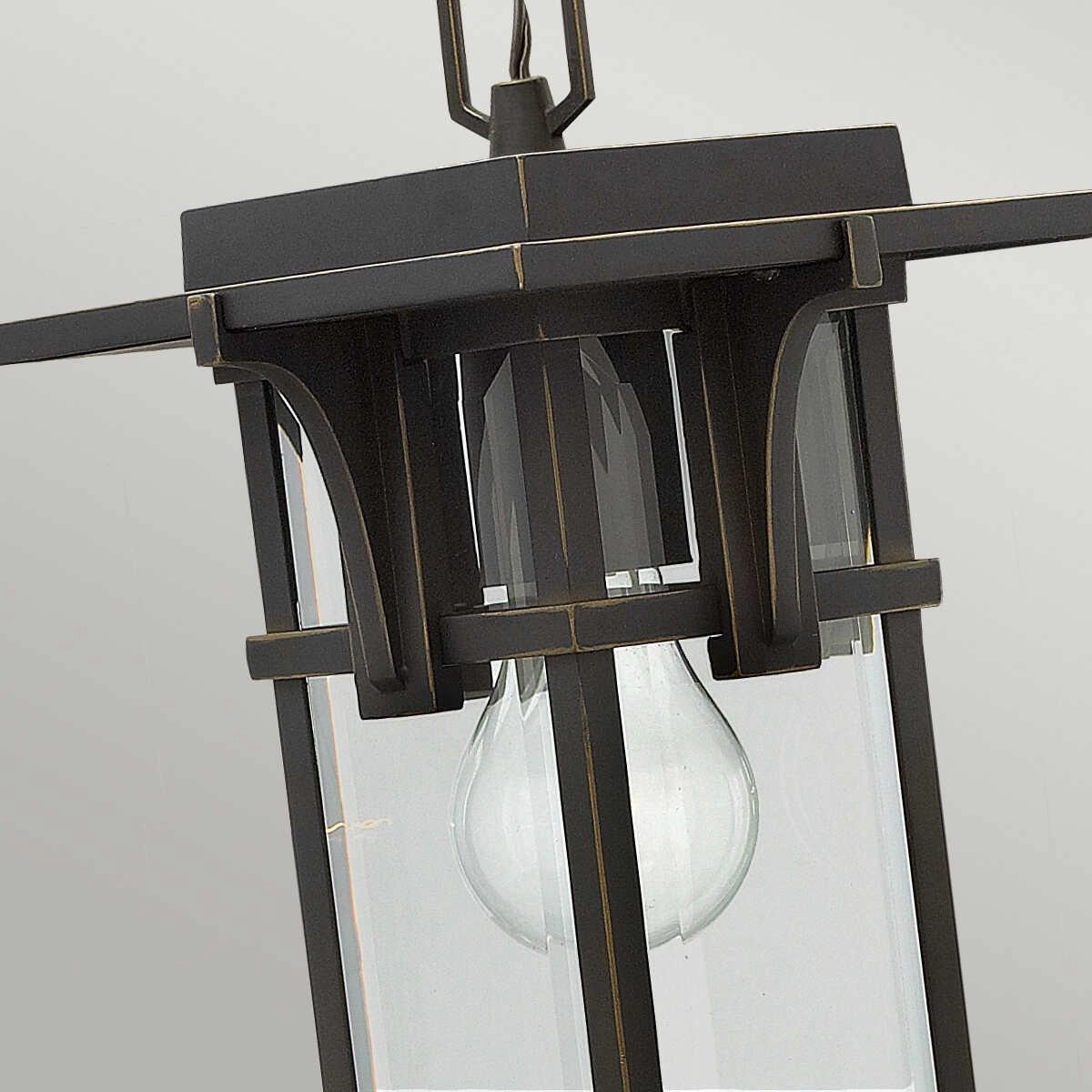 Hinkley Manhattan Oil Rubbed Bronze Outdoor Pendant Light