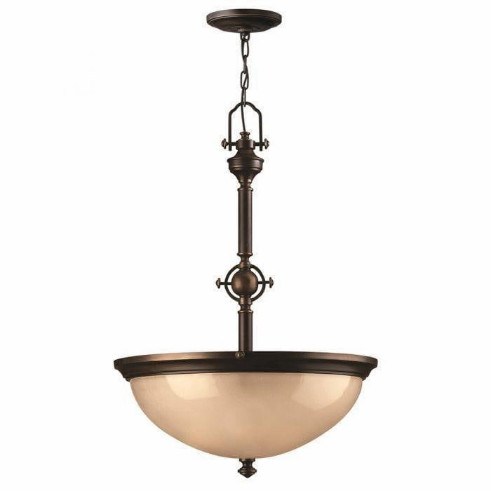 Hinkley Mayflower Bronze Finish Inverted Ceiling Pendant modern ceiling lamp