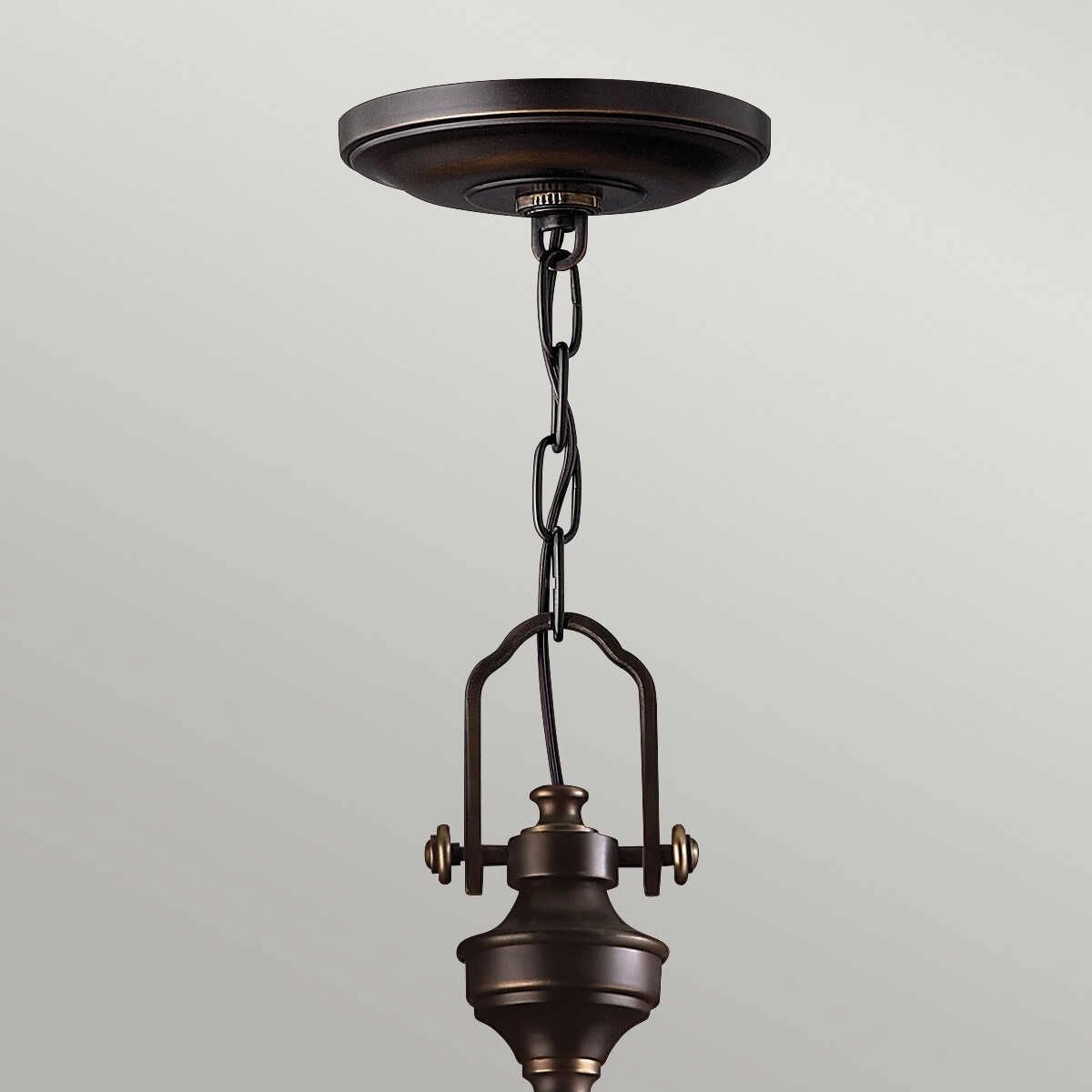 Hinkley Mayflower Bronze Finish Inverted Ceiling Pendant