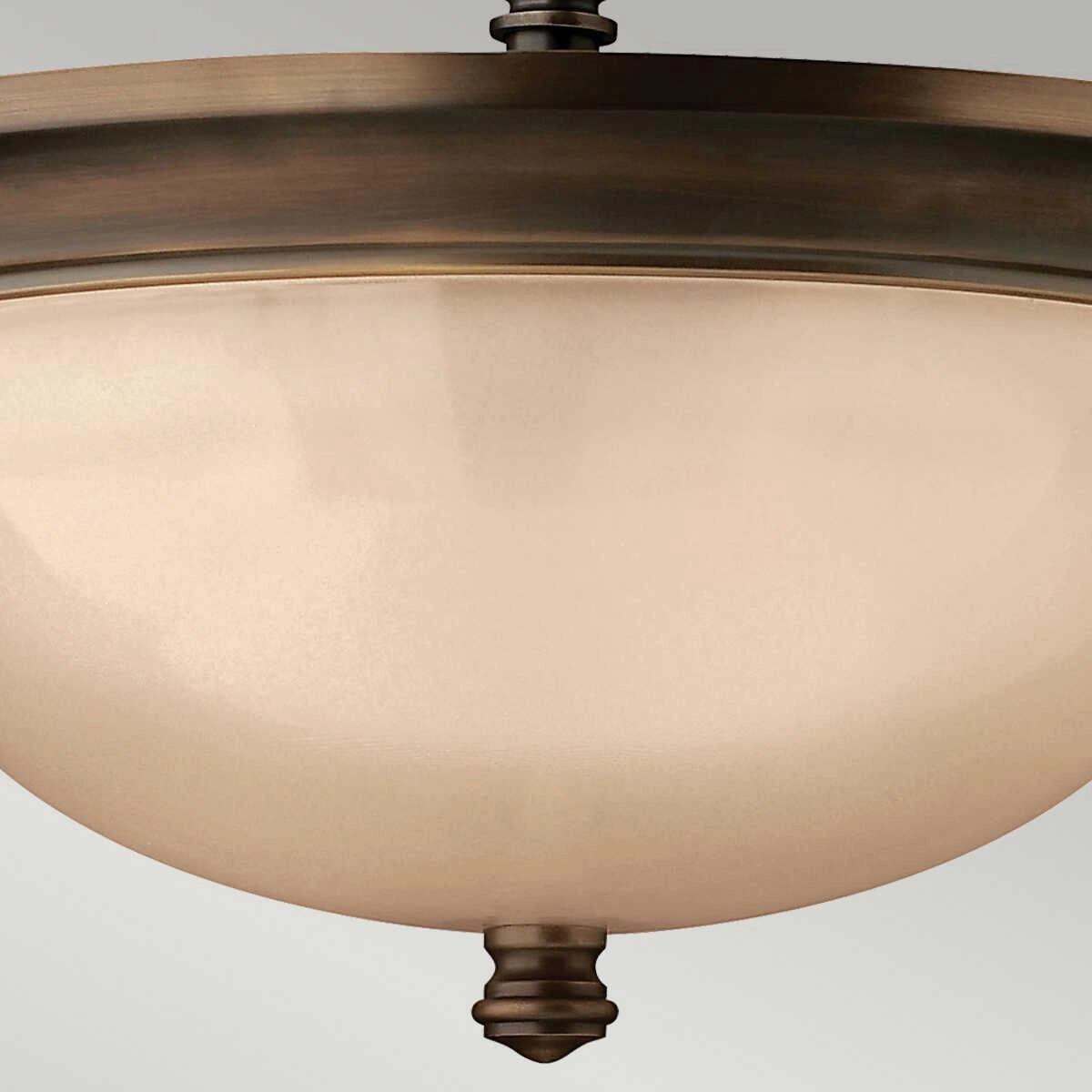 Hinkley Mayflower Bronze Semi Flush Ceiling Light