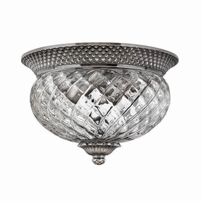 Hinkley Plantation Nickel Small Flush Ceiling Light simple ceiling design light