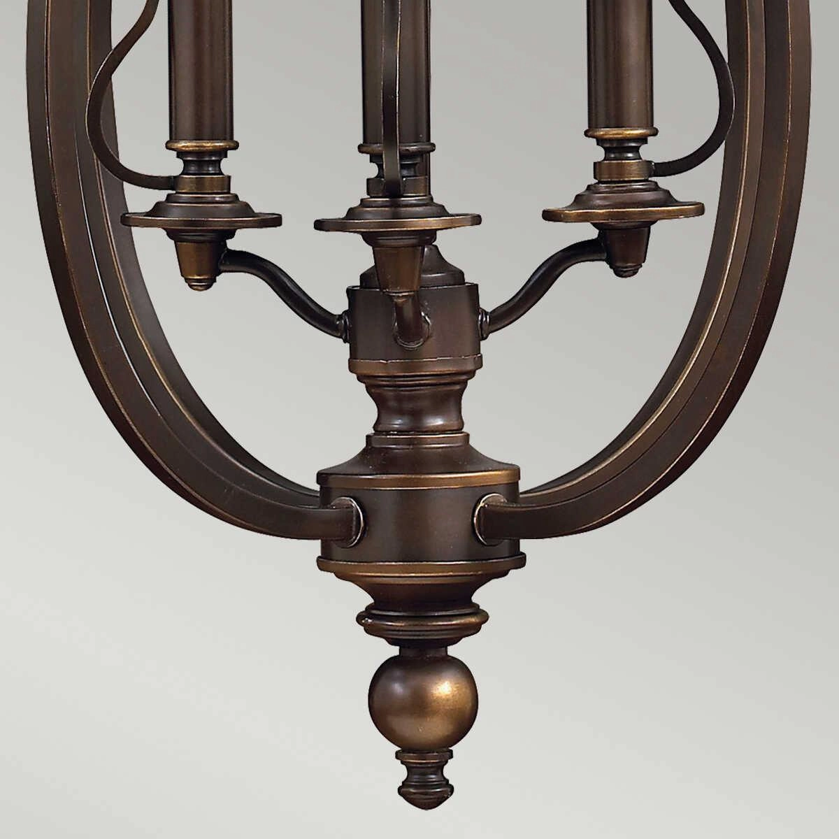 Hinkley Plymouth Pendant Bronze Ceiling Lantern 4 Light