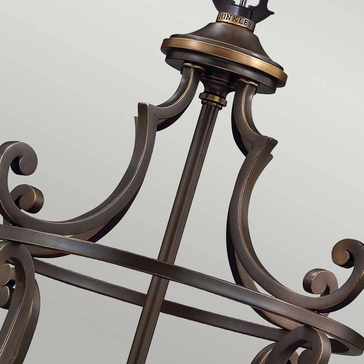 Hinkley Plymouth Pendant Bronze Ceiling Lantern 4 Light