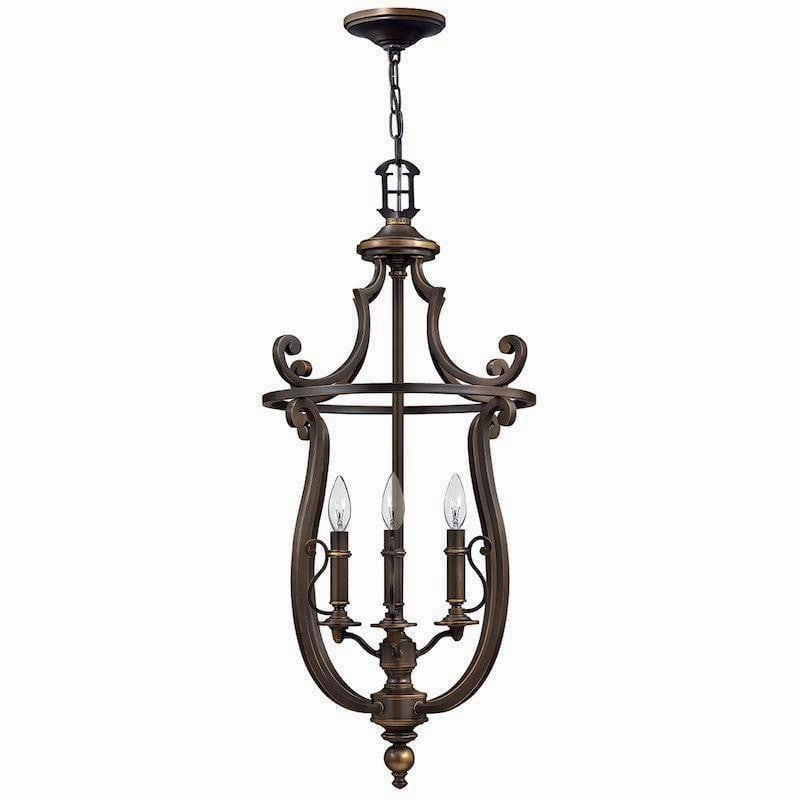 Hinkley Plymouth Pendant Bronze Ceiling Lantern 4 Light modern ceiling lamp