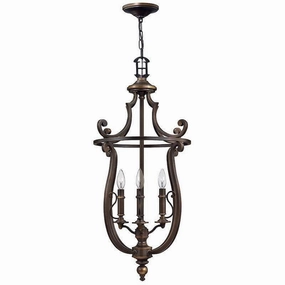 Hinkley Plymouth Pendant Bronze Ceiling Lantern 4 Light modern ceiling lamp
