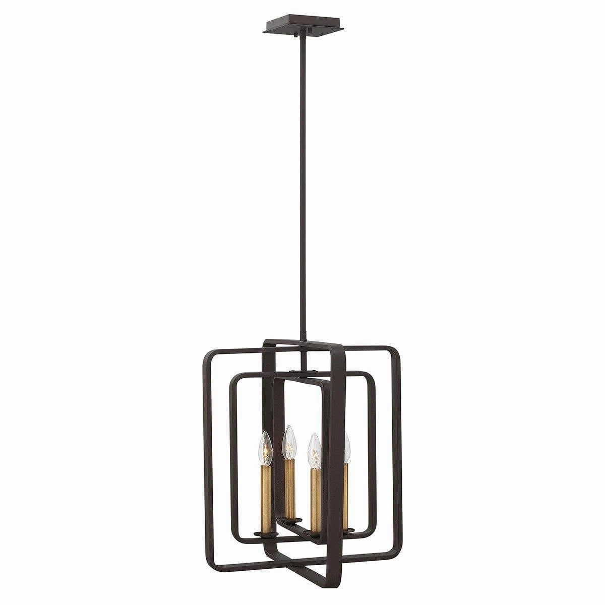 Hinkley Quentin 4 Light Bronze Medium Pendant minimalist ceiling light
