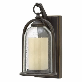 Hinkley Quincy Oil Rubbed Bronze Small Outdoor Wall Light outdoor wall lamp