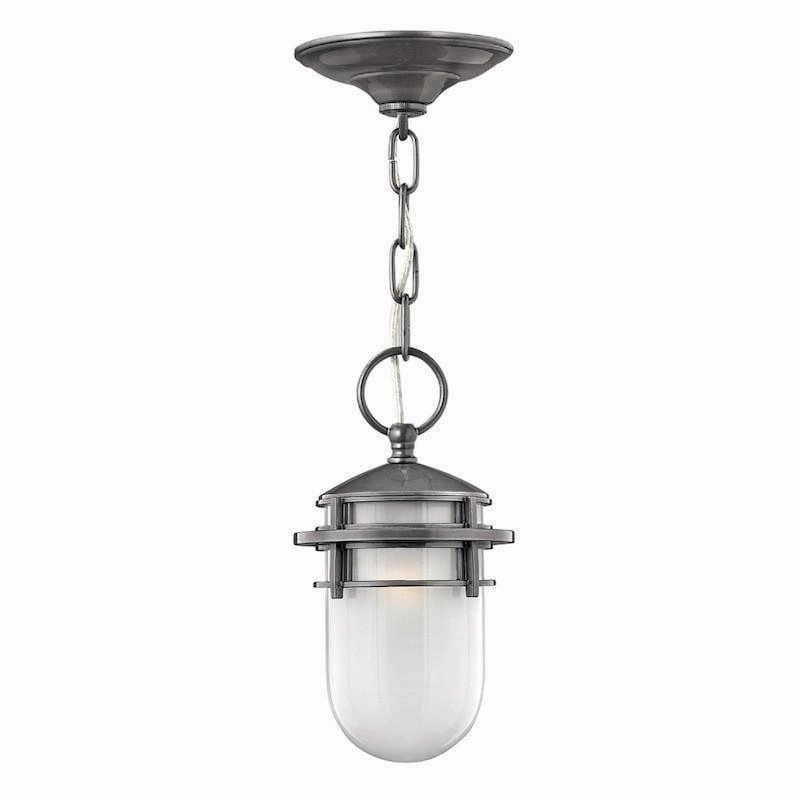 Hinkley Reef Hematite Outdoor Pendant Light outdoor wall lamp