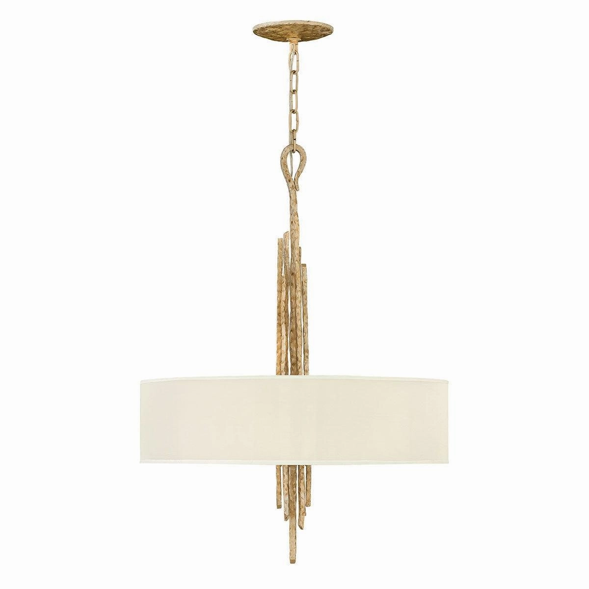 Hinkley Spyre 6 Light Champagne Gold Ceiling Pendant Light minimalist ceiling light